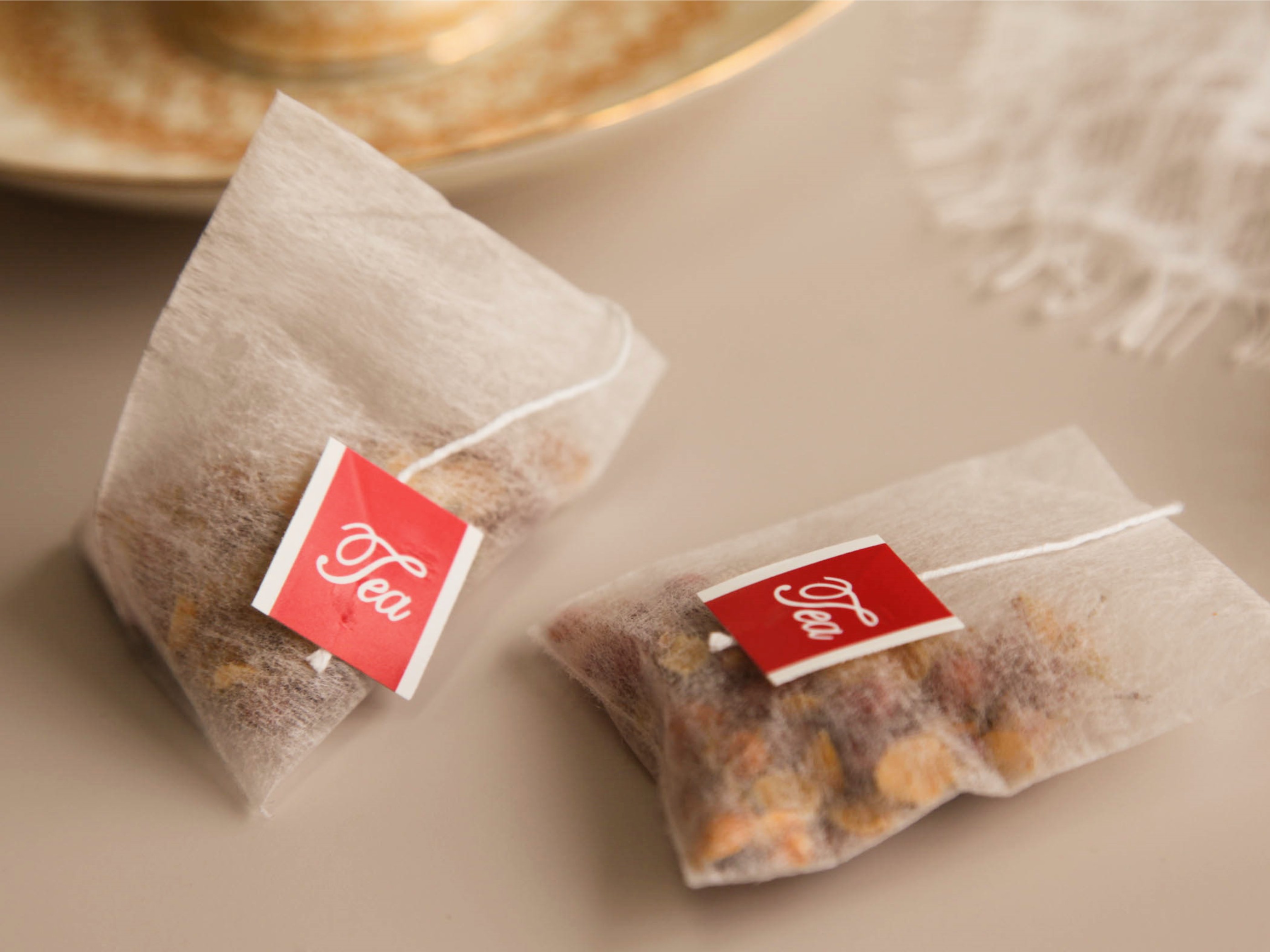 Corn Fiber Non woven empty tea bag 18GSM